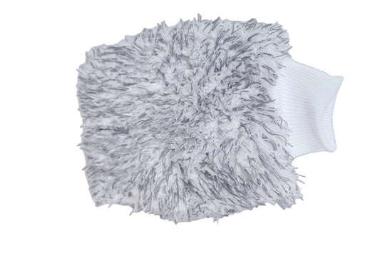 Microfiber Wash Mitt 28x20cm Grey