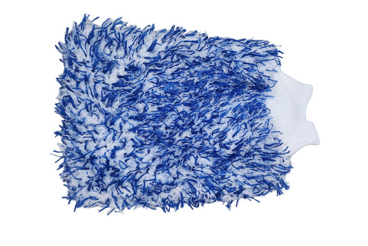 Microfiber Wash Mitt 28x20cm Blue