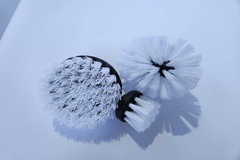 Drill Brush Set Soft White (2", 3.5" & 4")