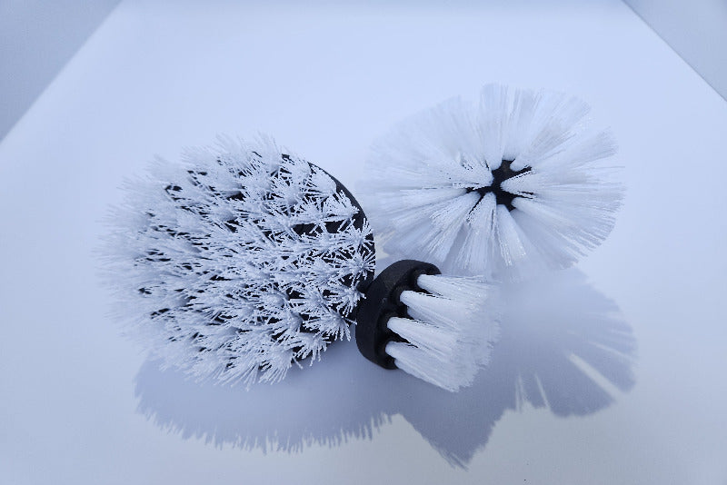 Drill Brush Set Soft White (2", 3.5" & 4")