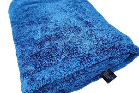 Microfiber Drying Towel 1300GSM Double Sided 60cm x 120cm Blue