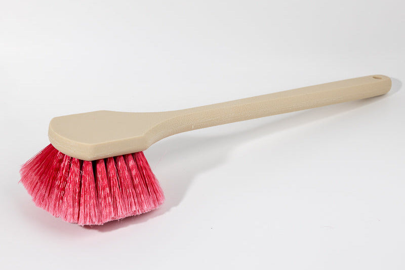 Red Utility Brush 20" Handle
