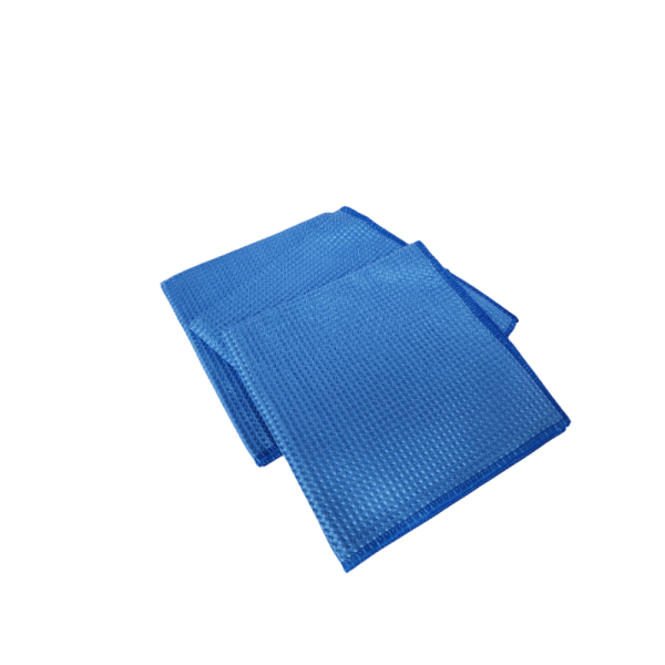 Glass Towel Waffle Weave Blue 16 x 1640cm x 40cm 3pkg KCCWWBL3PK Glass Towel Waffle Weave Blue 16 x 1640cm x 40cm 3pkg KCCWWBL3PK