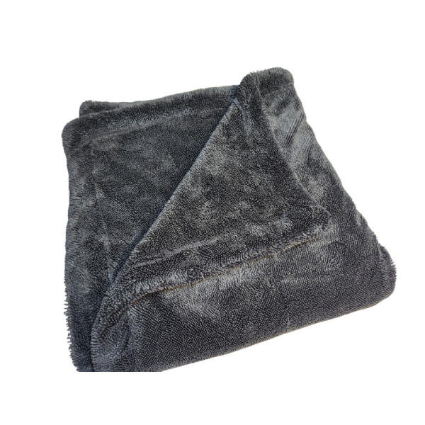 Microfiber Drying Towel 1300GSM Double Sided 60cm x 120cm Dark Grey KCCDT24DG