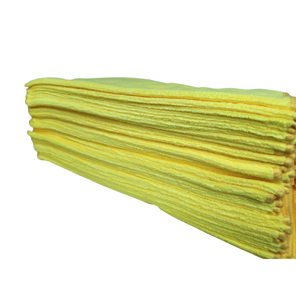 Microfibre Towels 300GSM 16x16 Yellow 36pk KCCMT3001616Y Microfibre Towels 300GSM 16x16 Yellow 36pk KCCMT3001616Y